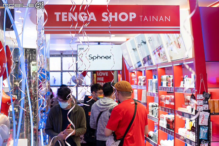 海外第一家實體店在台灣！TENGA SHOP TAINAN正式開幕