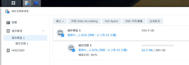 點我看大圖 Synology DS1621xs+ 開箱及 DSM 7.0 體驗分享