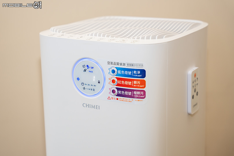 奇美智能淨化空氣清淨機Pro AP-15SRH1 評測 多功能的超值選擇!