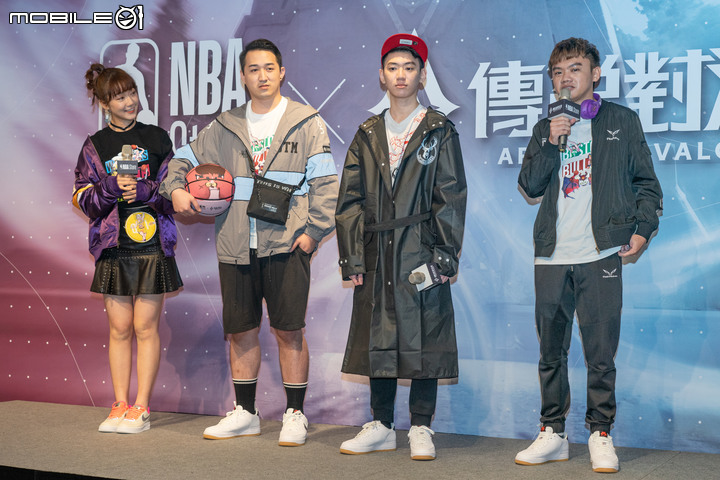 NBA Store X《傳說對決》合作推出聯名系列商品! 多位人氣遊戲角色穿上NBA球衣