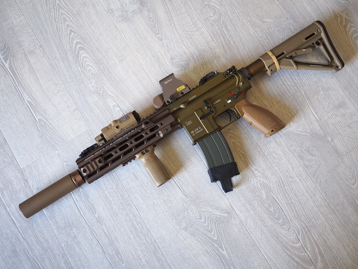 [開箱] VFC HK416 Delta Custom 氣動空氣軟槍