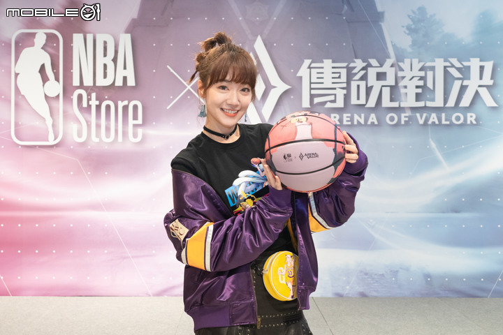 NBA Store X《傳說對決》合作推出聯名系列商品! 多位人氣遊戲角色穿上NBA球衣