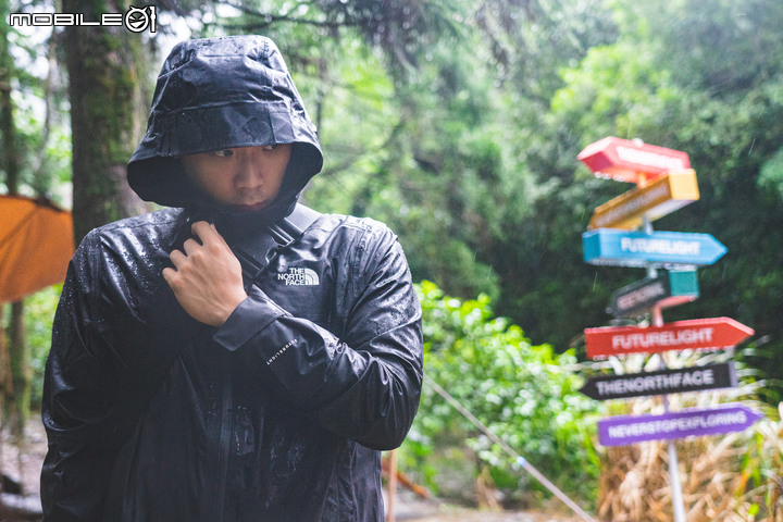 【淡蘭古道】THE NORTH FACE FUTURELIGHT科技面料體驗會 滂沱大雨也要全集中防水!