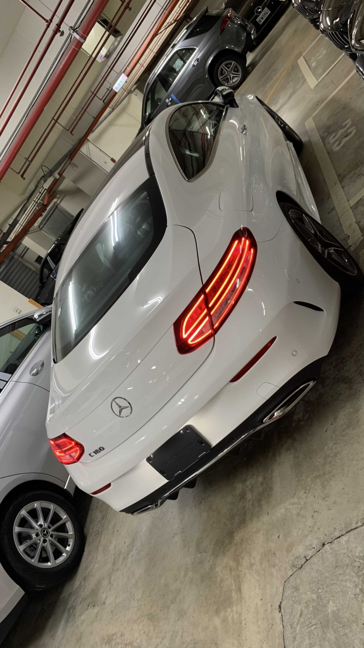 2021 C180 coupe 訂車歷程+微開箱