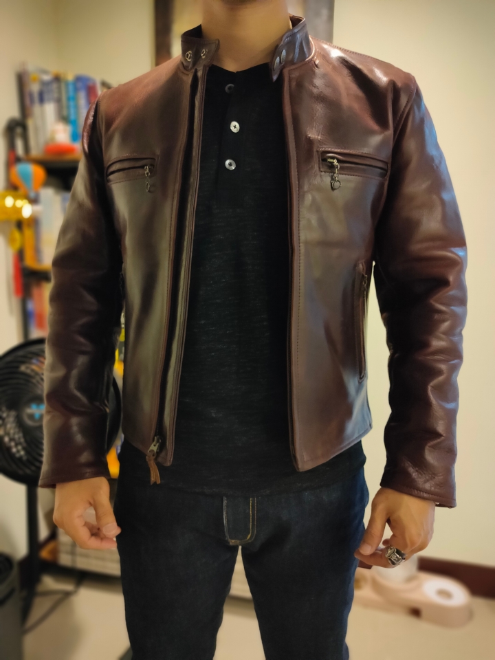 Nice leather jacket 😎💪👊
