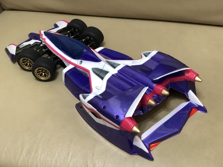 回憶中的閃電霹靂車 凰呀 1/10遙控車套件製作