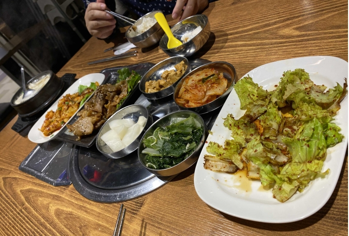 麗寶樂園outlet mall明月館韓國烤肉餐廳