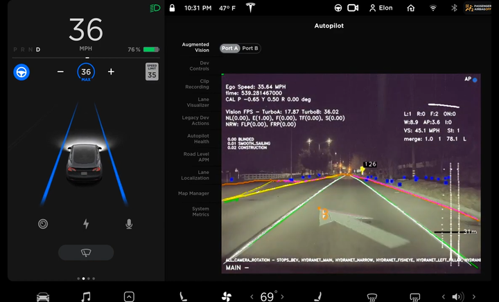 《Autopilot》FSD眼中的世界 (工程模式破解版)