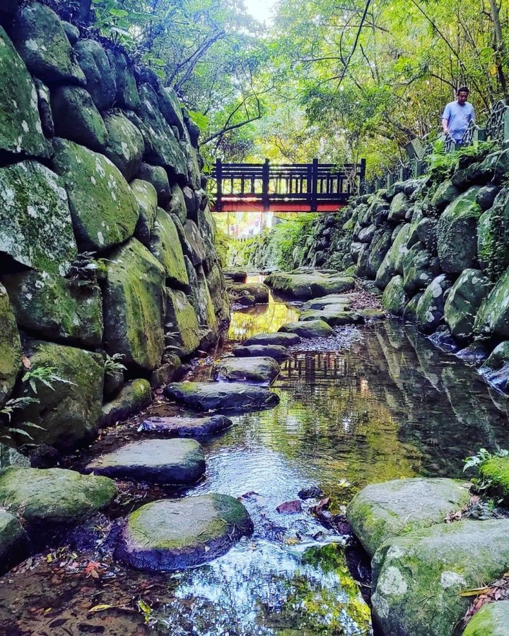 台北信義區爆紅虎山登山步道！感受愜意的小橋流水、綠樹成蔭環繞