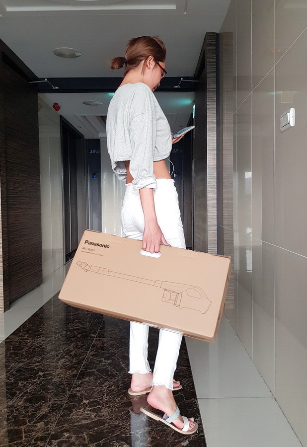 微塵看得見!大吸力也能極輕巧!Panasonic無線吸塵器 MC-SB30J!