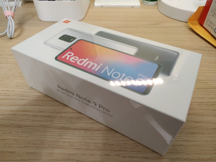 紅米Note 9 pro 白色入手開箱