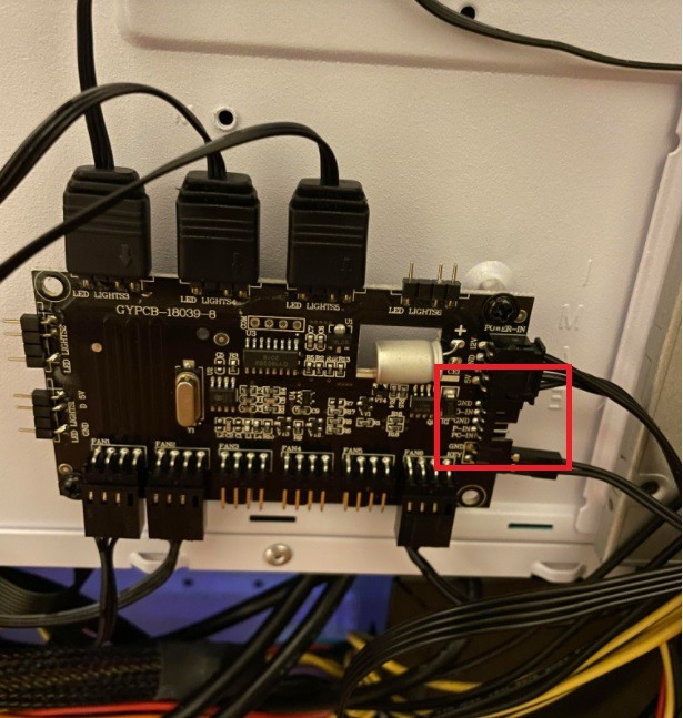 Montech Air X 風扇控制器 壞掉