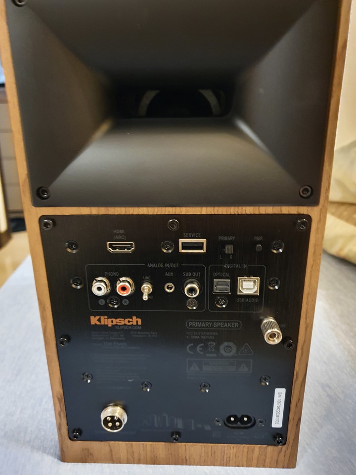 點我看大圖 Klipsch The Fives 開箱與試聽聲霸小心得