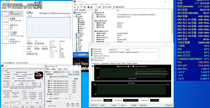 點我看大圖 單手專利快扣 CRYORIG 快睿 R5 單塔雙風扇安裝開箱
