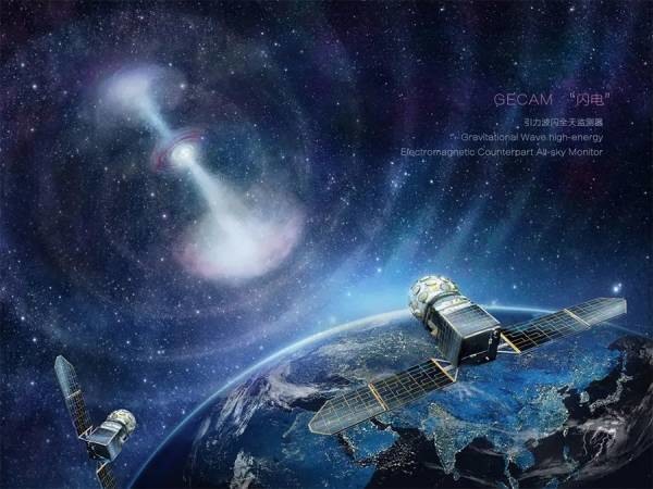 中國以“一箭双星”的方式成功發射引力波暴高能电磁对应体全天监测器卫星。