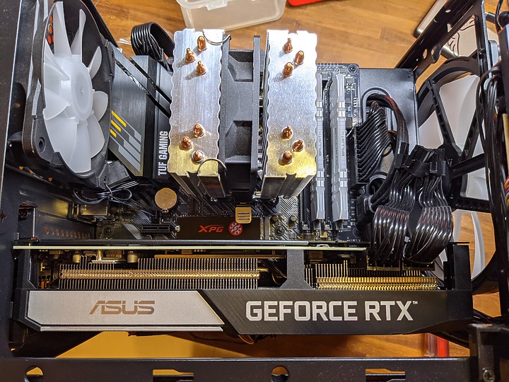 點我看大圖 ASUS DUAL RTX3070 小尖兵機殼散熱 (改) 分享