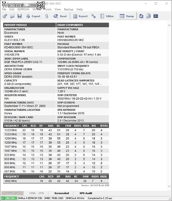 DDR4 2666直升3600 開箱科賦新模組 Bolt XR