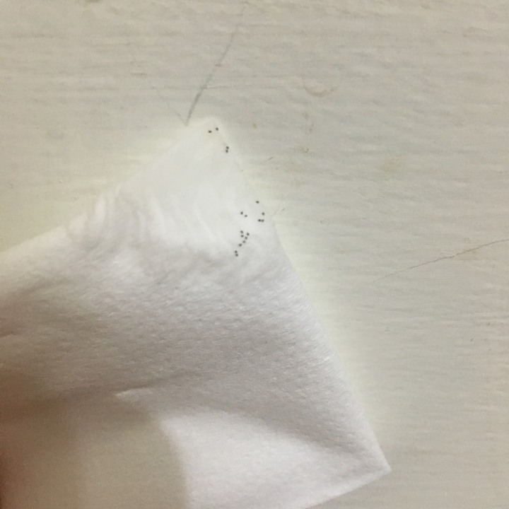 魚缸缸壁不明小黑點