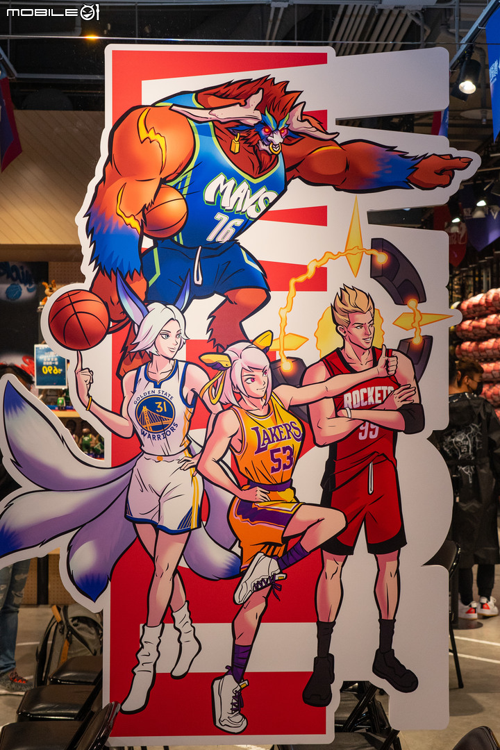 NBA Store Ｘ《傳說對決》合作推出聯名系列商品！ 多位人氣遊戲角色穿上NBA球衣