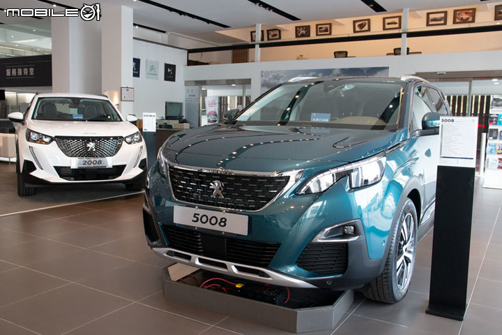 賞車:508SW帥氣、5008SUV實用 ,加碼RIFTER天窗手排,布丁好好吃