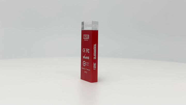 被儲存功能耽誤的質感隨身碟。漫威隨身碟＆漫威指紋辨識碟