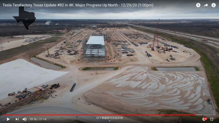 【TESLA build】台灣2021年將預計增設13座全新超級充電站｜Cybertruck 工廠最近建設進度