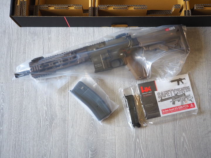 [開箱] VFC HK416 Delta Custom 氣動空氣軟槍