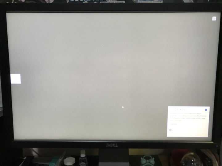 Dell U2410 螢幕畫面問題(出現不自然暗影)(12/12更新,面板更換完成)