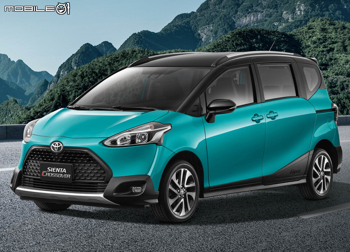 Toyota Sienta改款上市,新增TSS系統、追加Crossover跨界車型