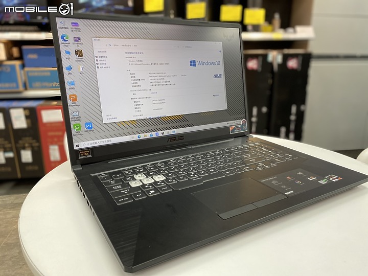 點我看大圖 入手大台的真香筆電 TUF FA706IU (GTX1660Ti版本)