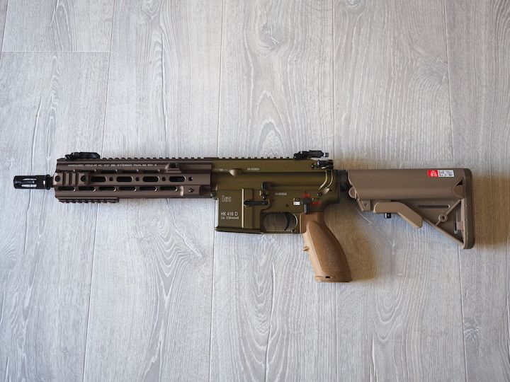 [開箱] VFC HK416 Delta Custom 氣動空氣軟槍