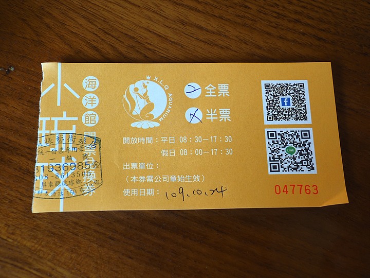 小琉球海洋館、琉球旅客服務中心 — 老狗抓住夏天的尾巴之「偽出國」行旅第四部 — 琉球嶼的室內景點