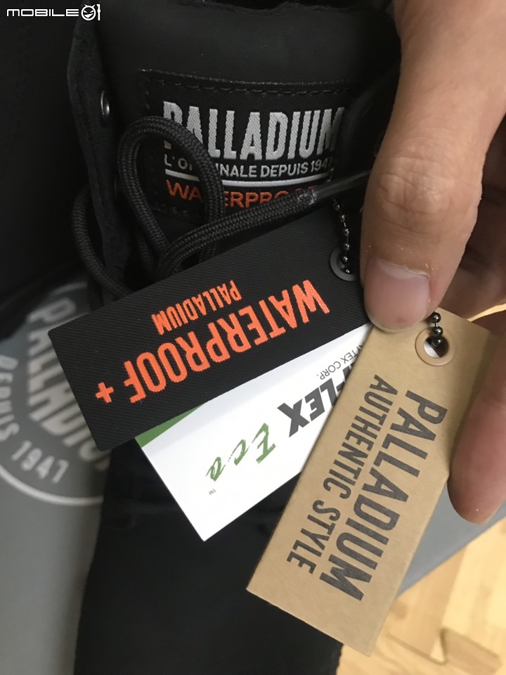 開箱Palladium Pallabosse黑色