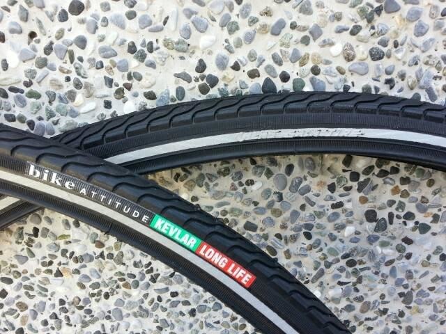 第一次DIY更換公路車外胎