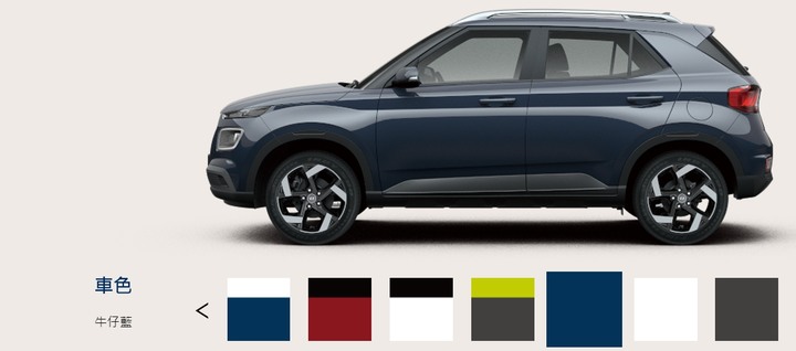(HYUNDAI Venue)新車停室外停車場,哪種顏色適合風吹日曬雨淋?