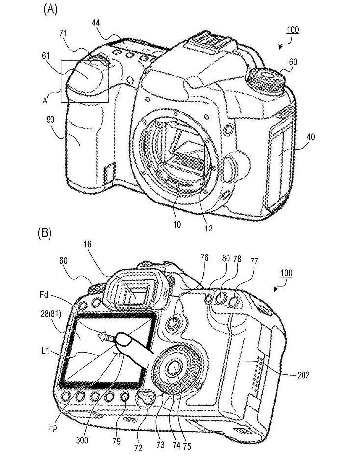 【新訊】Canon打算取消相機的快門鍵?全新專利透露玄機