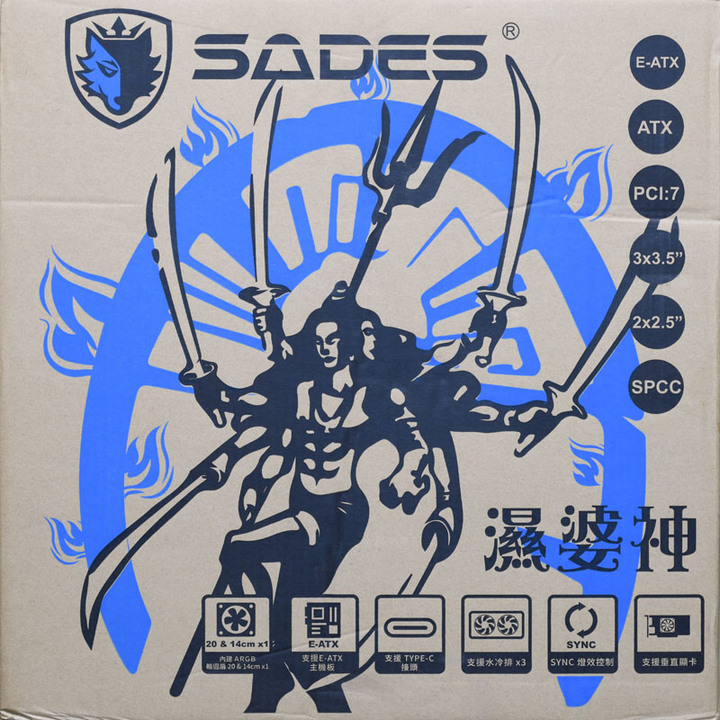 SADES賽德斯Shiva濕婆神機殼簡介