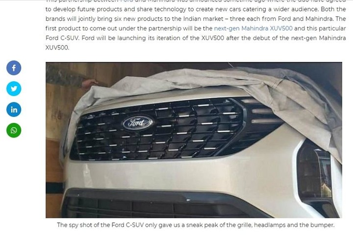 跨界休旅全新物種,Ford 新車露餡了!