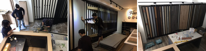 【開箱】防水地板展間(含施工過程)