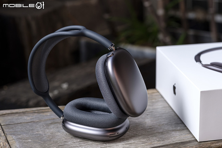 點我看大圖 Apple AirPods Max深空灰开箱