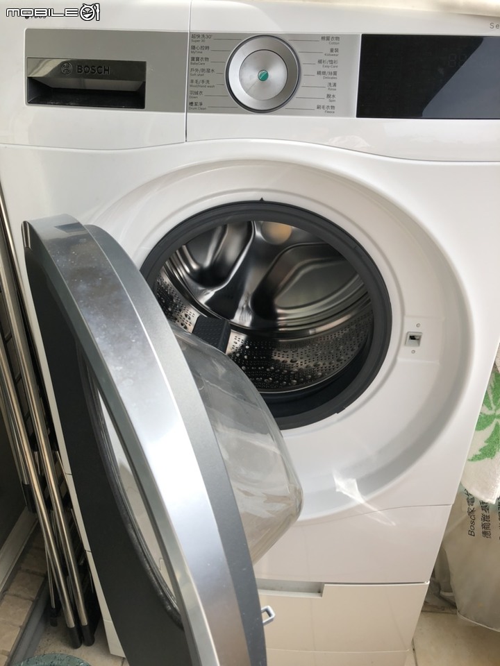 "BOSCH i-DOS 智慧精算洗衣機"開箱心得分享