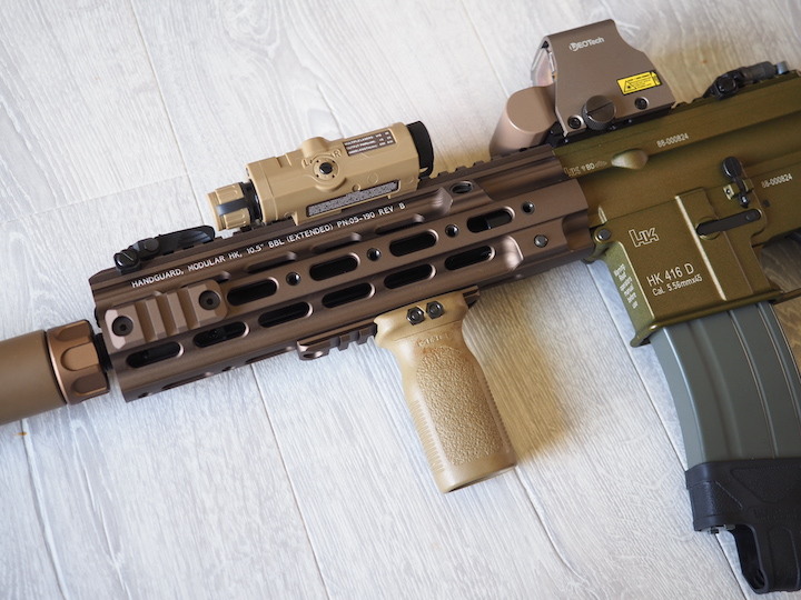 [開箱] VFC HK416 Delta Custom 氣動空氣軟槍