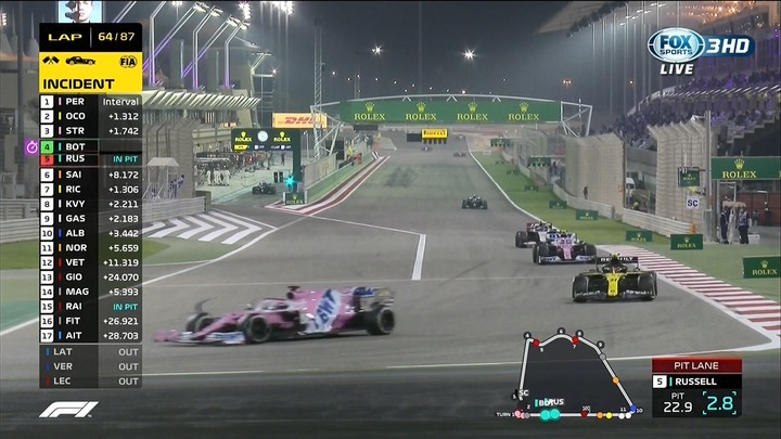 F1 Perez生涯首勝 也是相隔50年後墨西哥車手再度奪冠