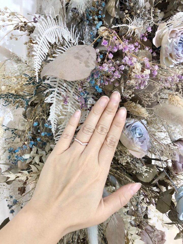 Wedding Code葳町釦珠寶-線戒分享