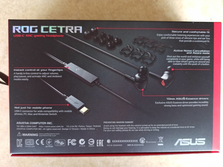 [開箱]主動降躁只是噱頭！？懷疑的ROG Cetra輕開箱