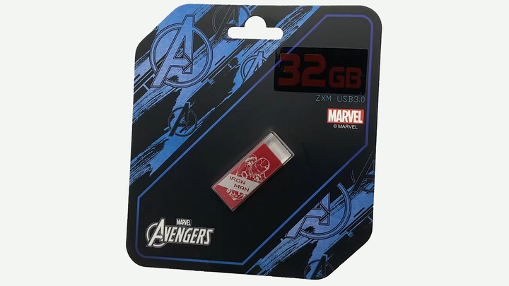 被儲存功能耽誤的質感隨身碟。漫威隨身碟＆漫威指紋辨識碟