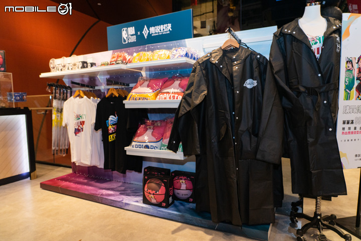NBA Store X《傳說對決》合作推出聯名系列商品! 多位人氣遊戲角色穿上NBA球衣