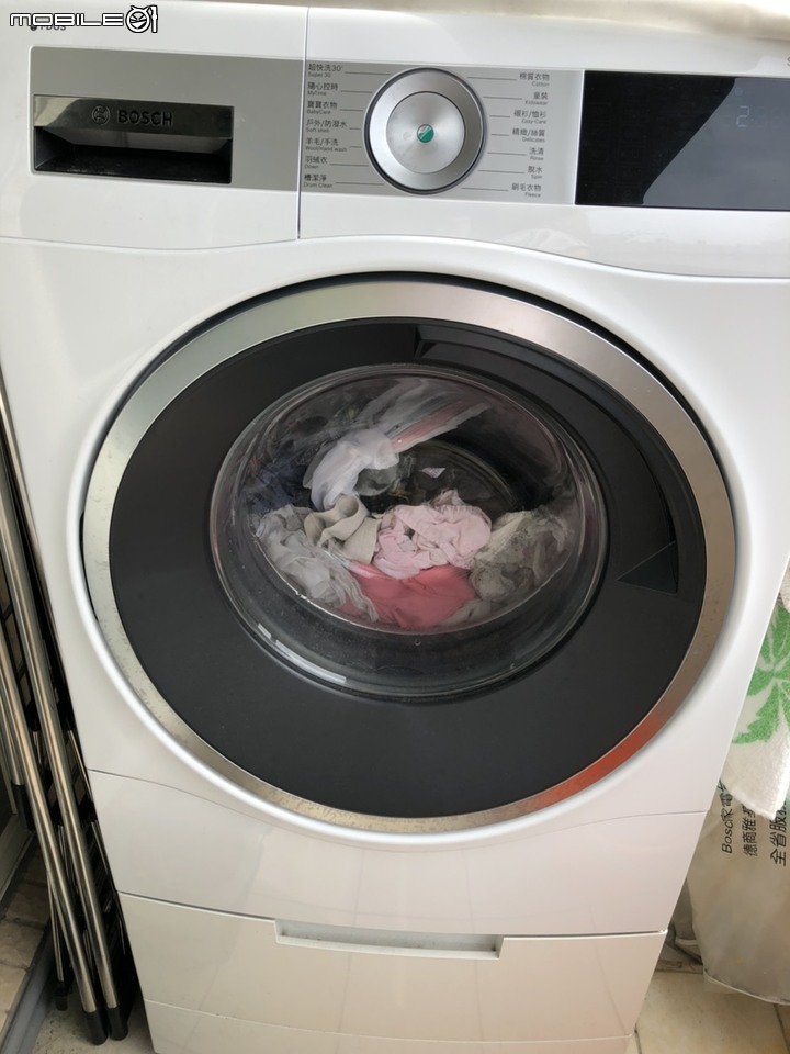 "BOSCH i-DOS 智慧精算洗衣機"開箱心得分享