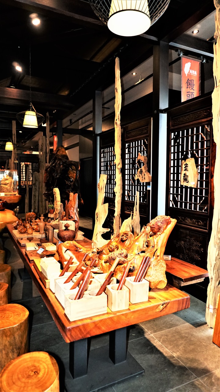 嘉義翁聚德觀光工廠工藝品賞析