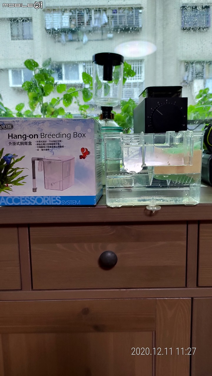 湊出一個小魚缸用的軟水器, 不算DIY